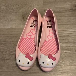 Mini Melissa Hello Kitty slip ons